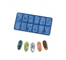 Пластина для стемпинга 6*12 Fornail stamp 17