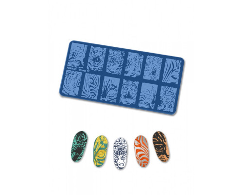 Пластина для стемпинга 6*12 Fornail stamp 17