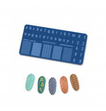 Пластина для стемпинга 6*12 Fornail stamp 28