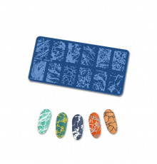 Пластина для стемпинга 6*12 Fornail stamp 25