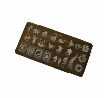 Пластина для стемпинга 6*12 MaiSheng-046