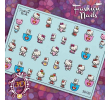 Слайдеры Fashion Nails 3D 032