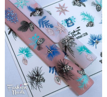 Слайдеры Fashion Nails 3D crystal 028
